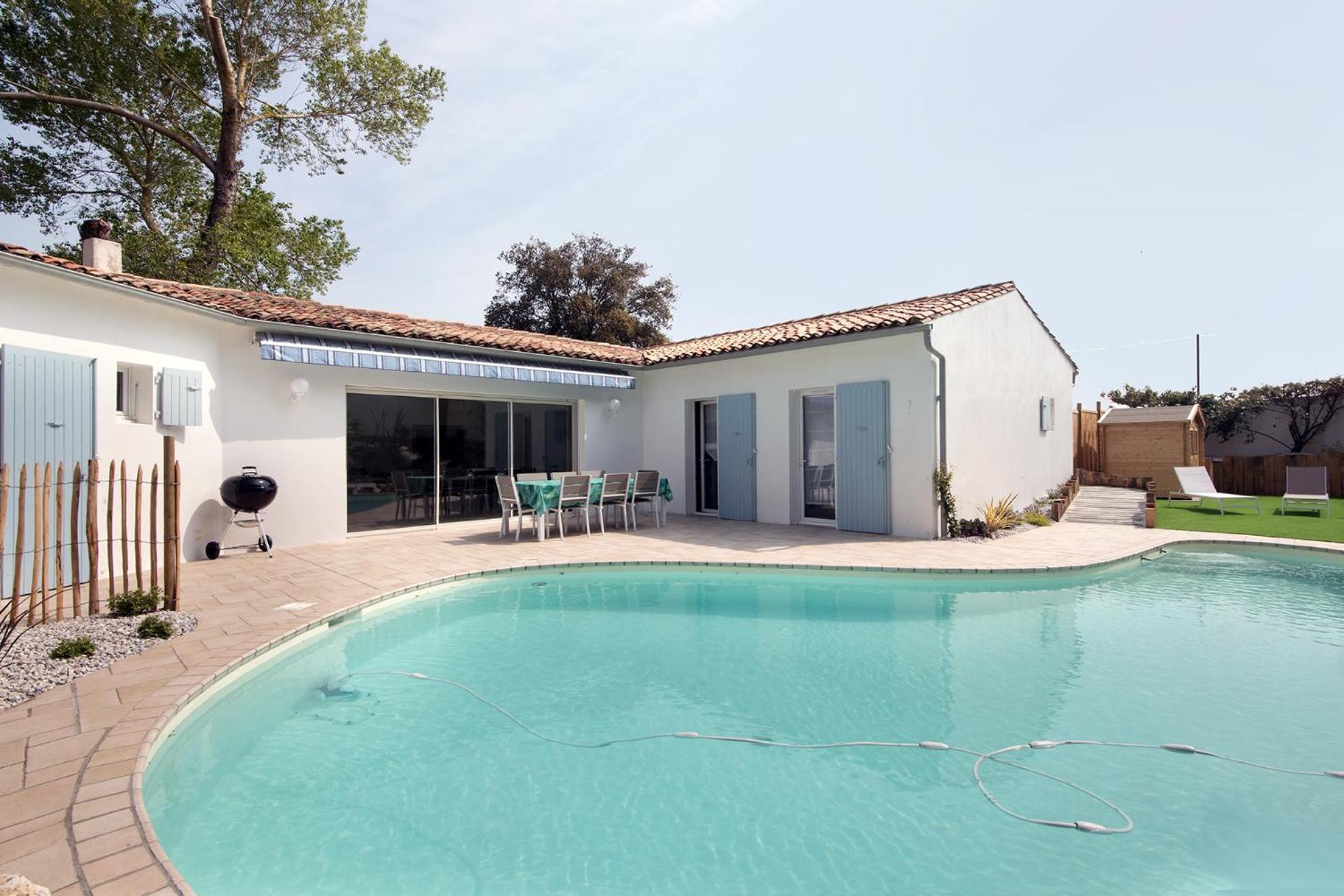 Tres Belle Villa Avec Piscine Le Bois-Plage-en-Ré Zewnętrze zdjęcie